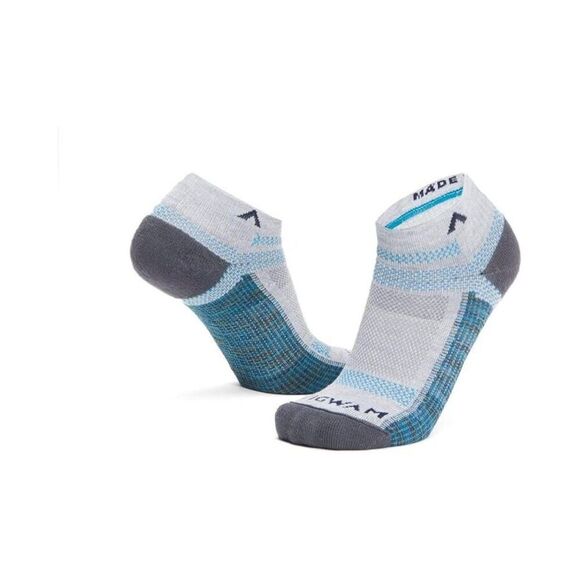 Wigwam Ultra Cool-Lite Low Low Cut Socks Unisex Large Caribbean Stretch ERK316 - Picture 1 of 8